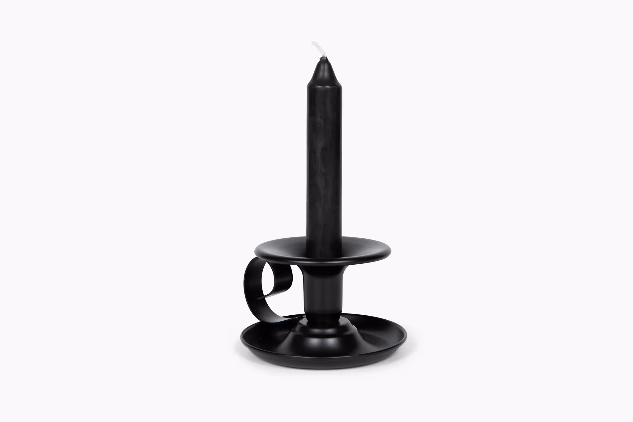 Black Taper Candle
